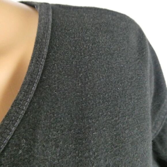 Casey Coleman Vintage Embroidered Beaded Ladybug Daisy Flower T Shirt Black Md - Picture 6 of 10